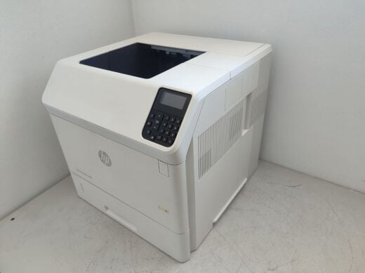 Принтер HP LaserJet Enterprise M605 / Лазерная монохромная печать / A4 / 1200x1200 dpi / 55 стр/мин / USB, Ethernet / Кабели