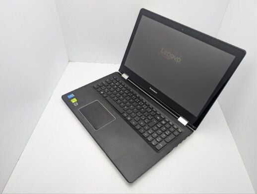 Ноутбук-трансформер Lenovo Yoga 500-15IBD / 15.6'' (1920x1080) TN Touch / Intel Core i5-5200U (2 (4) ядра по 2.2 - 2.7 GHz) / 8 GB DDR3 / 300 GB SSD / nVidia GeForce 940M, 2 GB GDDR3, 64-bit / WebCam