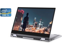 Ультрабук-трансформер Dell Inspiron 5406 2 in 1 / 14" (1920x1080) IPS Touch / Intel Core i7-1165G7 (4 (8) ядра по 2.8 - 4.7 GHz) / 16 GB DDR4 / 512 GB SSD / Intel Iris Xe Graphics / WebCam