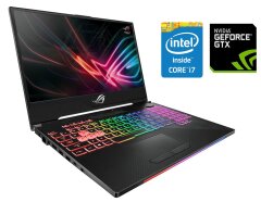 Ігровий ноутбук Asus ROG Strix GL504GS-ES056T Scar II / 15.6" (1920x1080) IPS / Intel Core i7-8750H (6 (12) ядер по 2.2 - 4.1 GHz) / 16 GB DDR4 / 512 GB SSD / nVidia GeForce GTX 1070, 8 GB GDDR5, 256-bit / WebCam / Win 10 Home