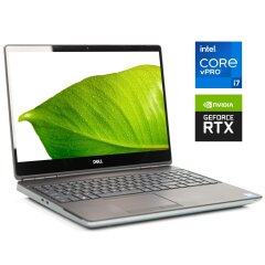Ігровий ноутбук Б-клас Dell Precision 7560 / 15.6" (1920x1080) IPS Touch / Intel Core i7-11850H (8 (16) ядер по 2.1 - 4.8 GHz) / 32 GB DDR4 / 512 GB SSD NVMe / nVidia GeForce RTX 3080, 16 GB GDDR6, 256-bit / WebCam