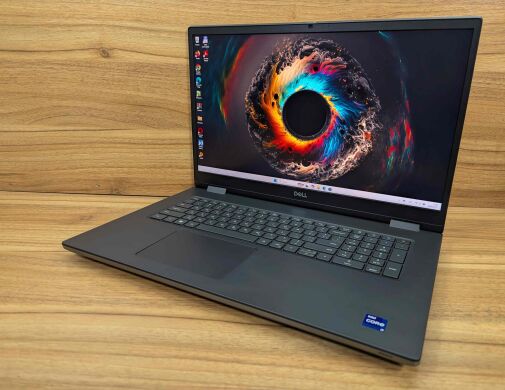 Мобільна робоча станція Dell Precision 7770 / 17.3" (1920x1080) IPS / Intel Core i9-12950HX (16 (24) ядер по 3.6 - 5.0 GHz) / 64 GB DDR5 / 1000 GB SSD / nVidia RTX A4500, 16 GB GDDR6, 256-bit / WebCam / Windows 11