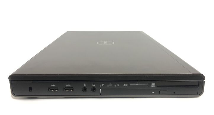 Мобільна робоча станція Dell Precision M4800 / 15.6" (1920x1080) TN / Intel Core i7-4810MQ (4 (8) ядра по 2.8 - 3.8 GHz) / 8 GB DDR3 / 256 GB SSD / nVidia Quadro K2100M, 2 GB GDDR5, 128-bit / WebCam / DVD-ROM