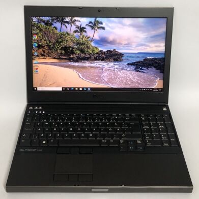 Мобільна робоча станція Dell Precision M4800 / 15.6" (1920x1080) TN / Intel Core i7-4810MQ (4 (8) ядра по 2.8 - 3.8 GHz) / 8 GB DDR3 / 256 GB SSD / nVidia Quadro K2100M, 2 GB GDDR5, 128-bit / WebCam / DVD-ROM