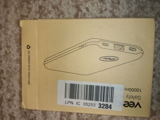 Новий Veektomx Power Bank vt103 / 10000 mAh / до 22.5W / 5V/3A