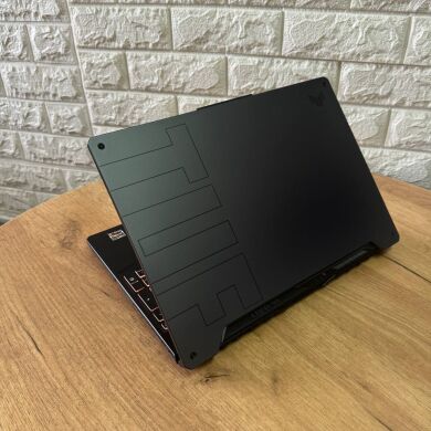 Ігровий ноутбук Asus TUF Gaming A15 FA506QE / 15.6" (1920x1080) IPS / AMD Ryzen 7 5800H (8 (16) ядер по 3.2 - 4.4 GHz) / 16 GB DDR4 / 512 GB SSD / nVidia GeForce RTX 3050 Ti, 4 GB GDDR6, 128-bit / WebCam Ігровий ноутбук Asus TUF Gaming A15 FA506QE / 15.6" (1920x1080) IPS / AMD Ryzen 7 5800H (8 (16) ядер по 3.2 - 4.4 GHz) / 16 GB DDR4 / 512 GB SSD / nVidia GeForce RTX 3050 Ti, 4 GB GDDR6, 128-bit / WebCam