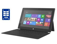 Ноутбук-трансформер Microsoft Surface 1516 / 10.6" (1366x768) IPS Touch / Nvidia Tegra 3 T30 (4 ядра по 0.4 GHz) / 2 GB DDR3 / 64 GB SSD / ULP GeForce / WebCam / Win RT
