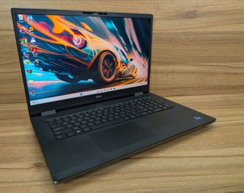 Мобільна робоча станція Б-клас Dell Precision 7780 / 17.3" (3840x2160) IPS / Intel Core i9-13950HX (24 (32) ядра по 2.2 - 5.5 GHz) / 64 GB DDR5 / 1000 GB SSD / nVidia RTX 3500 Ada, 12 GB GDDR6, 192-bit / WebCam / Windows 11