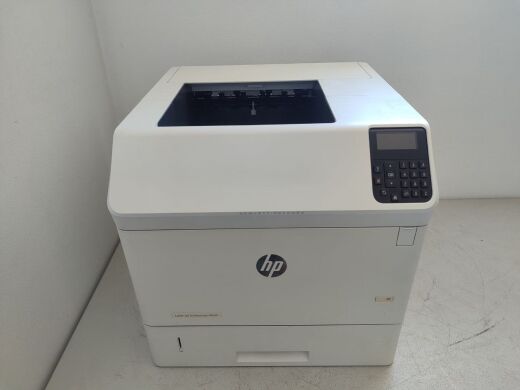 Принтер HP LaserJet Enterprise M605 / Лазерная монохромная печать / A4 / 1200x1200 dpi / 55 стр/мин / USB, Ethernet / Кабели
