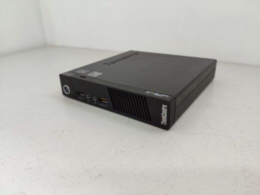 Неттоп Lenovo ThinkCentre M93p Tiny USFF / Intel Core i5-4570T (2 (4) ядра по 2.9 - 3.6 GHz) / 16 GB DDR3 / 128 GB SSD / Intel HD Graphics 4600 / Блок питания Неттоп Lenovo ThinkCentre M93p Tiny USFF / Intel Core i5-4570T (2 (4) ядра по 2.9 - 3.6 GHz) / 16 GB DDR3 / 128 GB SSD / Intel HD Graphics 4600 / Блок питания