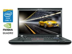 Мобильная рабочая станция Б-класс Lenovo Thinkpad W510 / 15.6" (1920x1080) TN / Intel Core i7-820QM (4 (8) ядра по 1.73 - 3.06 GHz) / 8 GB DDR3 / 160 GB SSD / nVidia Quadro FX 880M, 1 GB GDDR3, 128-bit / WebCam / DVD-ROM