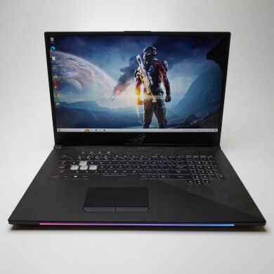 Ігровий ноутбук Asus ROG Strix Scar II GL704GW / 17.3&rdquo; (1920x1080) IPS / Intel Core i7-8750H (6 (12) ядер по 2.2 - 4.1 GHz) / 16 GB DDR4 / 1000 GB SSD / nVidia GeForce RTX 2070, 8 GB GDDR6, 256-bit / WebCam / Win 10 Home