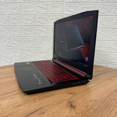 Игровой ноутбук Б-класс Acer Nitro 5 AN515-51 / 15.6" (1920x1080) IPS / Intel Core i5-7300HQ (4 ядра по 2.5 - 3.5 GHz) / 8 GB DDR4 / 256 GB SSD / nVidia GeForce GTX 1050, 4 GB GDDR5, 128-bit / WebCam