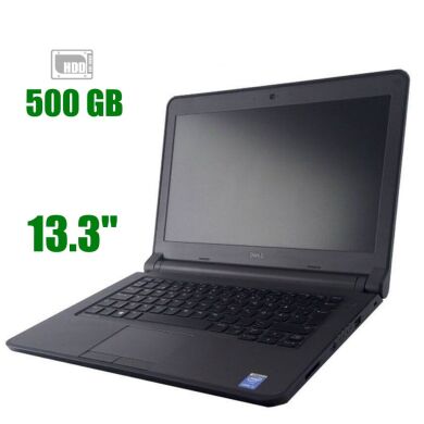 Ноутбук Dell Latitude 3350 / 13.3" (1366x768) TN / Intel Core i3-5005U (2 (4) ядра по 2.0 GHz) / 4 GB DDR3 / 500 GB HDD / Intel HD Graphics 5500 / WebCam