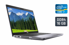 Ультрабук Б-класс Dell Latitude 5411 / 14" (1920x1080) IPS / Intel Core i7-10850H (6 (12) ядер по 2.7 - 5.1 GHz) / 16 GB DDR4 / 512 GB SSD / Intel UHD Graphics / WebCam / HDMI