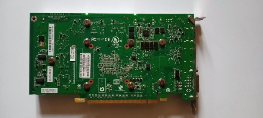 Дискретная видеокарта nVidia Quadro FX1800, 768 MB GDDR3, 192-bit / 1x DVI, 2x DisplayPort