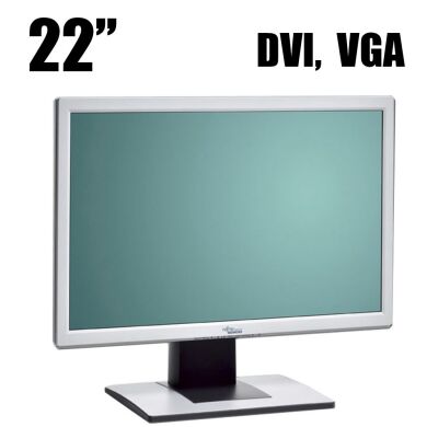 Fujitsu B22W-5 / 22" (1680x1050) / TFT TN / VGA, DVI / Встроенные колонки
