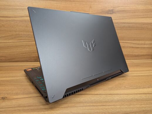 Игровой ноутбук Asus TUF Gaming A15 FA507XU / 15.6" (1920x1080) IPS / AMD Ryzen 9 7940HS (8 (16) ядер по 4.0 - 5.2 GHz) / 16 GB DDR5 / 480 GB SSD / nVidia GeForce RTX 4050, 6 GB GDDR6, 96-bit / WebCam / Windows 11 Игровой ноутбук Asus TUF Gaming A15 FA507XU / 15.6" (1920x1080) IPS / AMD Ryzen 9 7940HS (8 (16) ядер по 4.0 - 5.2 GHz) / 16 GB DDR5 / 480 GB SSD / nVidia GeForce RTX 4050, 6 GB GDDR6, 96-bit / WebCam / Windows 11