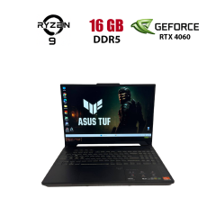 Ігровий ноутбук Asus TUF Gaming A15 FA507XV / 15.6" (1920x1080) IPS / AMD Ryzen 9 7940HS (8 (16) ядер по 4.0 - 5.2 GHz) / 16 GB DDR5 / 512 GB SSD NVMe / nVidia GeForce RTX 4060, 8 GB GDDR6, 128-bit / WebCam