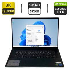 Ігровий ноутбук Б-клас Dell Inspiron 16 Plus 7620 / 16" (3072x1920) IPS / Intel Core i7-12700H (14 (20) ядер по 3.5 - 4.7 GHz) / 16 GB DDR5 / 512 GB SSD M.2 / nVidia GeForce RTX 3050, 4 GB GDDR6, 128-bit / WebCam