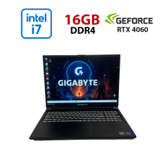 Ігровий ноутбук Б-клас Gigabyte G6 KF / 16" (1920x1200) IPS / Intel Core i7-13620H (10 (16) ядер по 3.6 - 4.9 GHz) / 16 GB DDR4 / 1000 GB SSD / nVidia GeForce RTX 4060, 8 GB GDDR6, 128-bit / WebCam