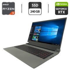Игровой ноутбук Dell G15 5515 / 15.6" (1920x1080) IPS / AMD Ryzen 5 5600H (6 (12) ядер по 3.3 - 4.2 GHz) / 16 GB DDR4 / 240 GB SSD / nVidia GeForce RTX 3050, 4 GB GDDR6, 128-bit / WebCam