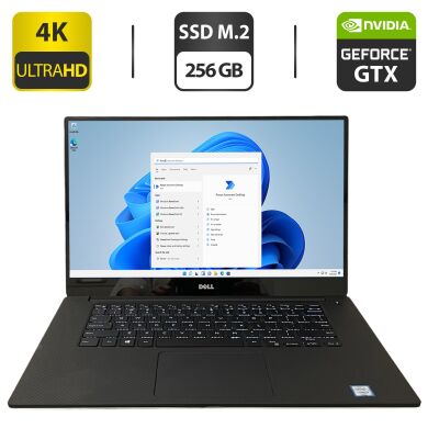 Игровой ноутбук Dell Xps 15 9550 / 15.6" (3840x2160) IPS Touch / Intel Core i7-6700HQ (4 (8) ядра по 2.6 - 3.5 GHz) / 16 GB DDR4 / 256 GB SSD M.2 / nVidia GeForce GTX 960M, 2GB GDDR5, 128-bit / WebCam