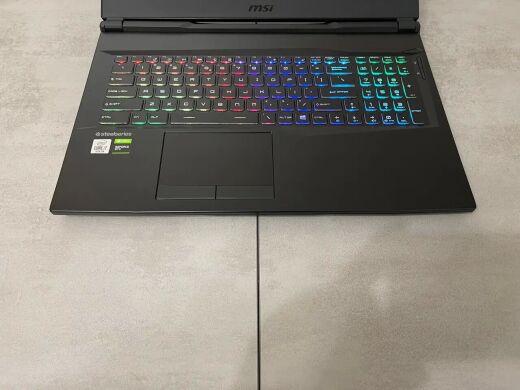 Игровой ноутбук MSI GL75 Leopard / 17.3" (1920x1080) IPS / Intel Core i7-10750H (6 (12) ядер по 2.6 - 5.0 GHz) / 16 GB DDR4 / 512 GB SSD M.2 / nVidia GeForce GTX 1660 Ti, 6 GB GDDR6, 192-bit / WebCam / HDMI / miniDP Игровой ноутбук MSI GL75 Leopard / 17.3" (1920x1080) IPS / Intel Core i7-10750H (6 (12) ядер по 2.6 - 5.0 GHz) / 16 GB DDR4 / 512 GB SSD M.2 / nVidia GeForce GTX 1660 Ti, 6 GB GDDR6, 192-bit / WebCam / HDMI / miniDP