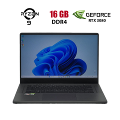 Игровой ультрабук Asus ROG Zephyrus G15 GA503QS-BS96Q / 15.6" (2560x1440) IPS / AMD Ryzen 9 5900HS (8 (16) ядер по 3.0 - 4.6 GHz) / 16 GB DDR4 / 480 GB SSD / nVidia GeForce RTX 3080, 8 GB GDDR6, 256-bit