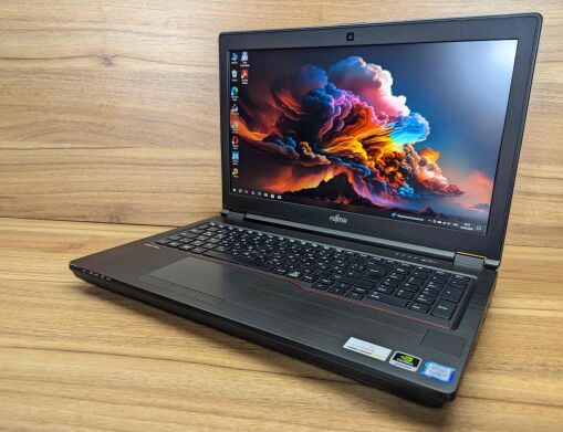 Мобильная рабочая станция Б-класс Fujitsu Celsius H780 / 15.6" (1920x1080) IPS / Intel Core i7-8750H (6 (12) ядер по 2.2 - 4.1 GHz) / 32 GB DDR4 / 512 GB SSD / nVidia Quadro P600, 4 GB GDDR5, 128-bit / WebCam / 4G / HDMI / Windows 10