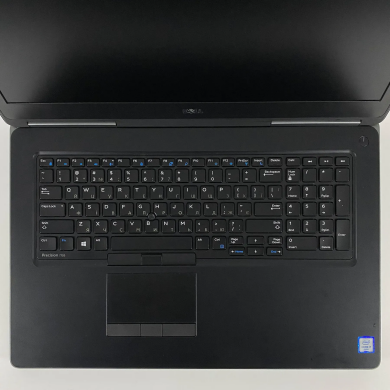Мобільна робоча станція Dell Precision 7720 / 17.3" (1920x1080) IPS / Intel Core i7-6820HQ (4 (8) ядра по 2.7 - 3.6 GHz) / 16 GB DDR4 / 512 GB SSD / nVidia Quadro P3000, 6 GB GDDR5, 192-bit / HDMI / WebCam