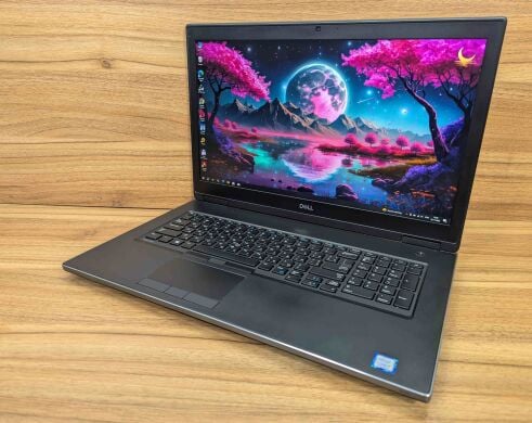 Мобильная рабочая станция Dell Precision 7730 / 17.3" (1920x1080) IPS / Intel Core i7-8850H (6 (12) ядра по 2.6 - 4.3 GHz) / 64 GB DDR4 / 500 GB SSD / nVidia Quadro P3200, 6 GB GDDR5, 192-bit / WebCam / HDMI / Windows 10