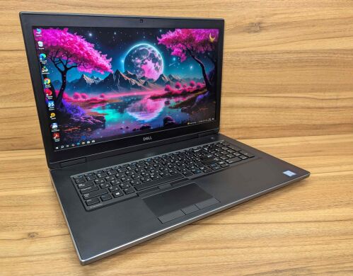 Мобильная рабочая станция Dell Precision 7730 / 17.3" (1920x1080) IPS / Intel Core i7-8850H (6 (12) ядра по 2.6 - 4.3 GHz) / 64 GB DDR4 / 500 GB SSD / nVidia Quadro P3200, 6 GB GDDR5, 192-bit / WebCam / HDMI / Windows 10