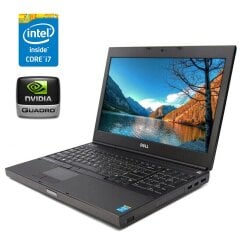 Мобільна робоча станція Dell Precision M4800 / 15.6" (1366x768) TN / Intel Core i7-4930MX (4 (8) ядра по 3.0 - 3.9 GHz) / 16 GB DDR3 / 240 GB SSD / nVidia Quadro K1100M, 2 GB GDDR5, 128-bit / WebCam