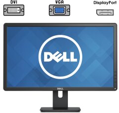 Монитор Б-класс Dell Professional P2014H / 19.5" (1600x900) IPS / DVI, VGA, DisplayPort, USB / VESA 100x100