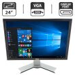 Монітор Dell 2408WFP / 24" (1920x1200) TN / VGA, DVI, HDMI, DisplayPort, USB-Hub / VESA 100x100 / Кабель живлення