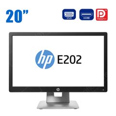 Монітор HP EliteDisplay E202 / 20" (1600x900) IPS / VGA, HDMI, DisplayPort, USB-Hub
