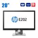 Монітор HP EliteDisplay E202 / 20" (1600x900) IPS / VGA, HDMI, DisplayPort, USB-Hub купити
