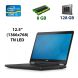 Нетбук Dell Latitude 12 E5250 / 12.5" (1366x768) TN LED / Intel Core i5-5300U (2 (4) ядра по 2.3 - 2.9 GHz) / 8 GB DDR3 / 128 GB SSD / USB 3.0 / MiniDP / HDMI