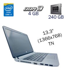 Нетбук HP ProBook 430 G2 / 13.3" (1366x768) TN / Intel Core i3-5010U (2 (4) ядра 2.1 GHz) / 4 GB DDR3 / 240 GB SSD / Intel HD Graphics 5500 / WebCam 