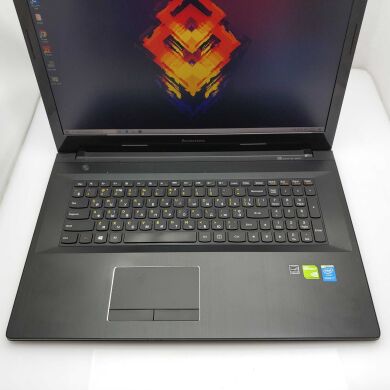 Ноутбук Б класс Lenovo Z70-80 / 17.3" (1920х1080) IPS / Intel Core i7-5500U (2 (4) ядра по 2.4 - 3.0 GHz) / 8 GB DDR3 / 256 GB SSD / nVidia GeForce 840M, 2 GB DDR3, 64-bit / WebCam / DVD-ROM / USB 3.0 / HDMI