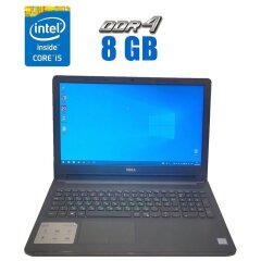Ноутбук Dell Inspiron 15 5100 / 15.6" (1366x768) TN / Intel Core i5-7200U (2 (4) ядра по 2.5 - 3.1 GHz) / 8 GB DDR4 / 256 GB SSD / Intel HD Graphics 620 / WebCam 