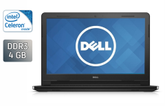 Ноутбук Dell Inspiron 14-3452 / 14" (1366x768) TN / Intel Celeron N3050 (2 ядра по 1.6 - 2.16 GHz) / 4 GB DDR3 / 32 GB SSD / Intel HD Graphics N3000 Series / WebCam / Windows 10