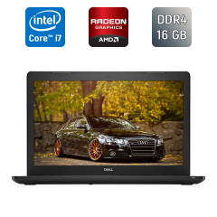 Ноутбук Dell Latitude 3580 / 15.6" (1920x1080) IPS / Intel Core i7-7500U (2 (4) ядра по 2.7 - 3.5 GHz) / 16 GB DDR4 / 500 GB SSD / AMD Radeon R5 M430, 2 GB DDR3, 64-bit / WebCam / Windows 10