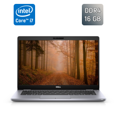 Ноутбук Dell Latitude 5310 / 13.3" (1920x1080) IPS / Intel Core i7-10610U (4 (8) ядра по 1.8 - 4.9 GHz) / 16 GB DDR4 / 256 GB SSD / Intel UHD Graphics / WebCam / TouchID