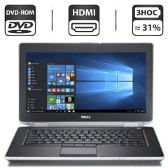Ноутбук Dell Latitude E6430 / 14" (1366x768) TN / Intel Core i5-3210M (2 (4) ядра по 2.5 - 3.1 GHz) / 4 GB DDR3 / 500 GB HDD / Intel HD Graphics 4000 / DVD-ROM