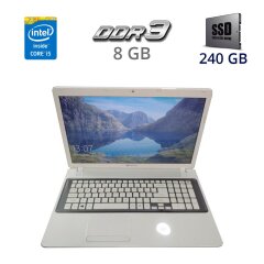Ноутбук Gateway VG70 NV76R32u / 17.3" (1600x900) TN LED / Intel Core i5-3230M (2 (4) ядра по 2.6 - 3.2 GHz) / 8 GB DDR3 / 240 GB SSD / WebCam / DVD-RW