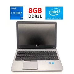 Ноутбук HP ProBook 650 G1 / 15.6" (1920x1080) TN / Intel Core i7-4800MQ (4 (8) ядра по 2.7 - 3.7 GHz) / 8 GB DDR3L / 256 GB SSD / Intel HD Graphics 4600 / WebCam