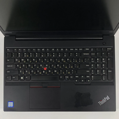 Ноутбук Lenovo ThinkPad E580 / 15.6" (1366x768) TN / Intel Core i5-8250U (4 (8) ядра по 1.6 - 3.4 GHz) / 16 GB DDR4 / 256 GB SSD / Intel HD Graphics 620 / WebCam / HDMI Ноутбук Lenovo ThinkPad E580 / 15.6" (1366x768) TN / Intel Core i5-8250U (4 (8) ядра по 1.6 - 3.4 GHz) / 16 GB DDR4 / 256 GB SSD / Intel HD Graphics 620 / WebCam / HDMI