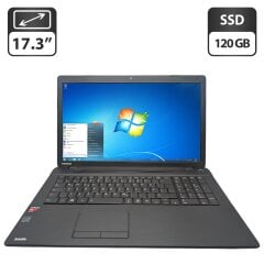 Ноутбук Toshiba Satellite Pro C70-B / 17.3" (1600x900) TN / AMD A4-5000 (4 ядра по 1.5 GHz) / 8 GB DDR3 / 120 GB SSD / AMD Radeon HD 8330 Graphics / WebCam / DVD-ROM